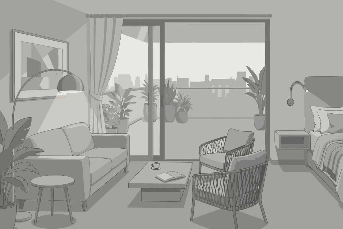Two-Room King Suite - Non-Smoking